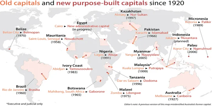 How Do Countries Choose Their Capital Cities?